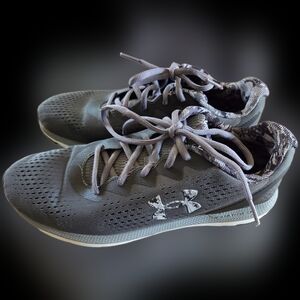 Under Armour Charged Impulse Men's Gray Camo Athletic Shoes